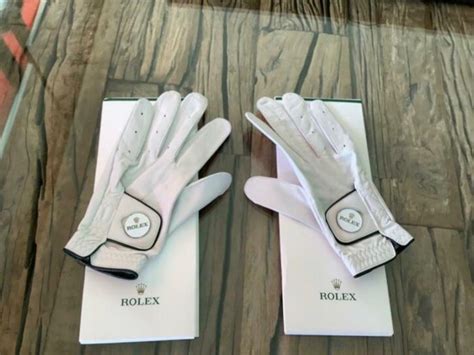 rolex white gloves|rolex golf gloves for sale.